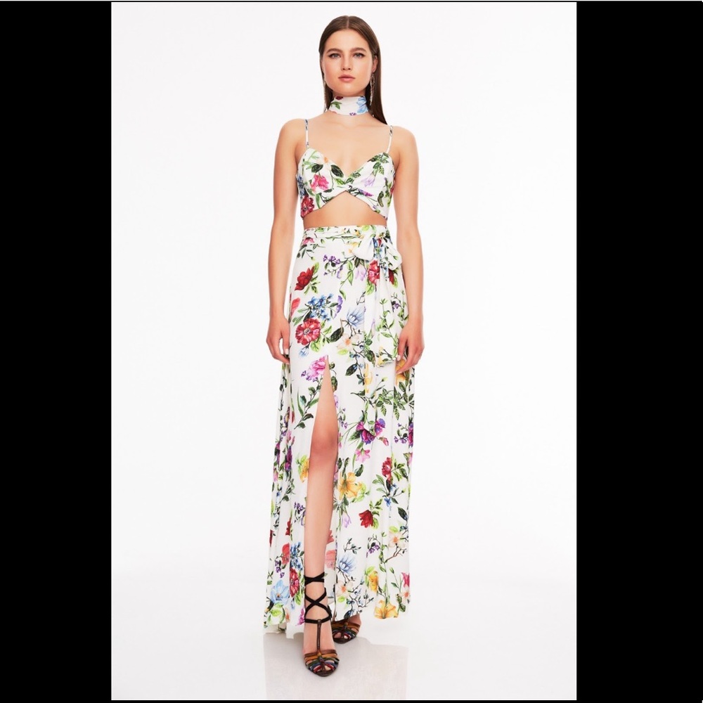 AFRM Floral Two Piece Set, S (new with tags)